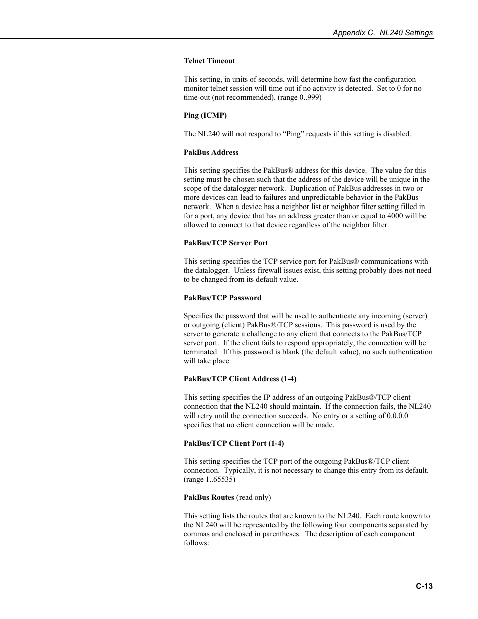 Campbell Scientific NL240 Wireless Network Link Interface User Manual | Page 63 / 74