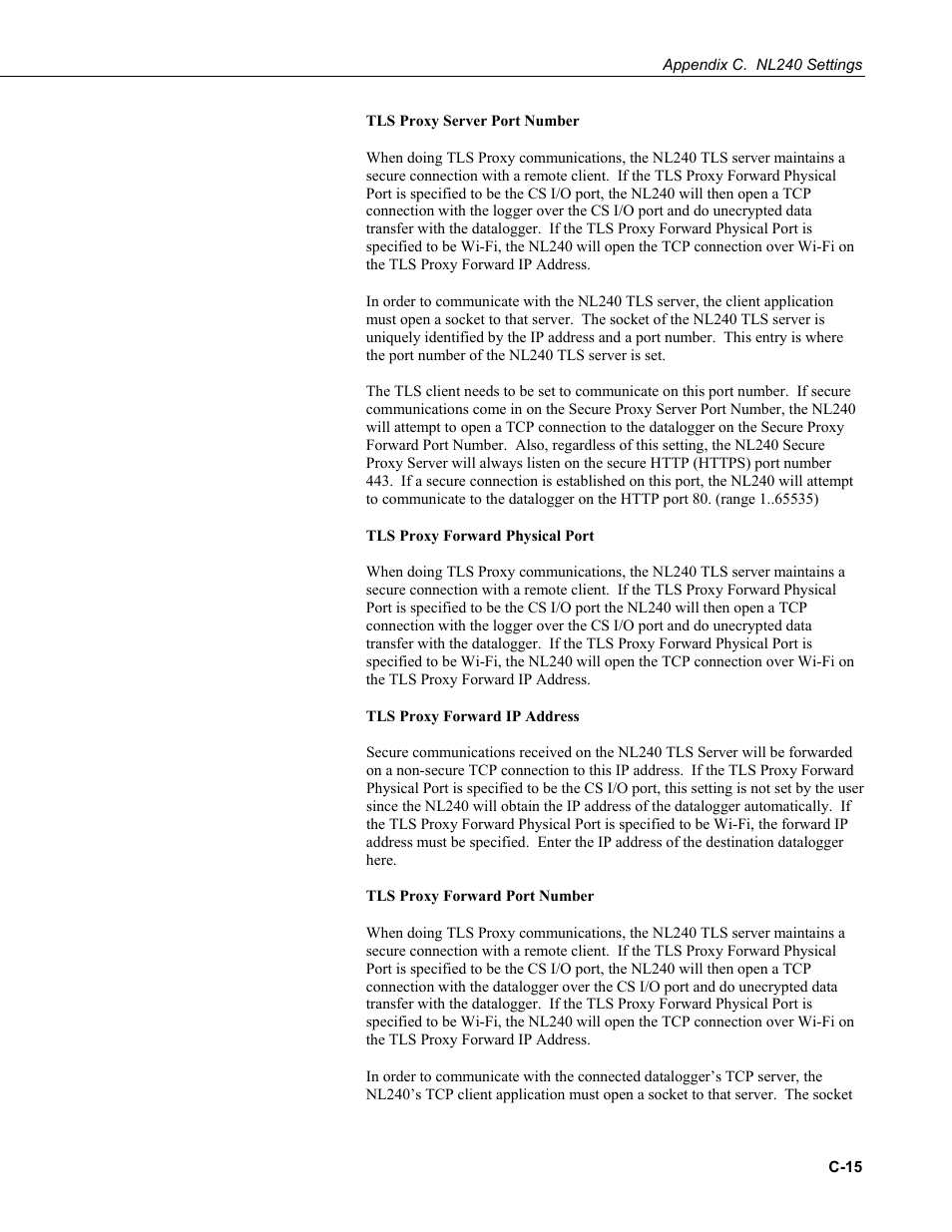 Campbell Scientific NL240 Wireless Network Link Interface User Manual | Page 65 / 74