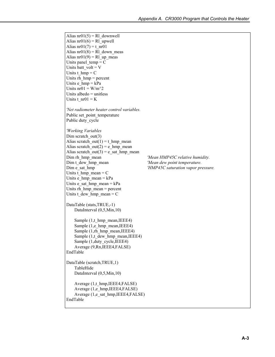Campbell Scientific NR01 Net Radiometer User Manual | Page 41 / 46
