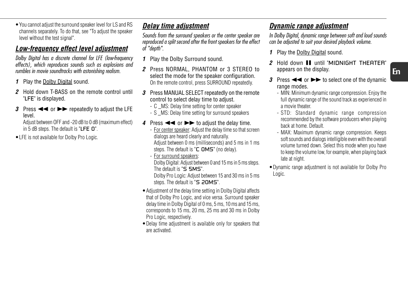 19 en | Aiwa XS-DS70 User Manual | Page 19 / 25