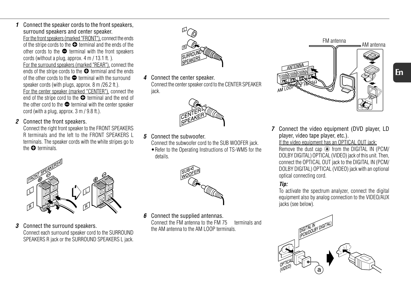 Aiwa XS-DS70 User Manual | Page 5 / 25