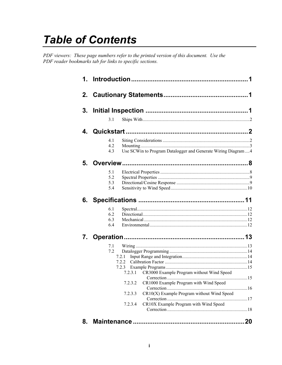 Campbell Scientific NR-LITE2 Net Radiometer User Manual | Page 5 / 30