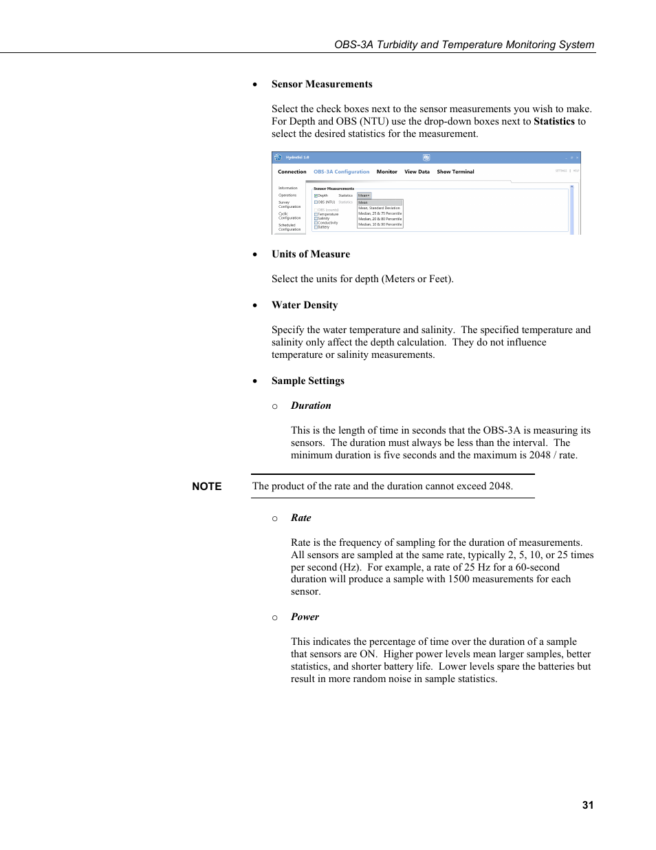 Campbell Scientific OBS-3A Turbidity and Temperature Monitoring System User Manual | Page 39 / 72