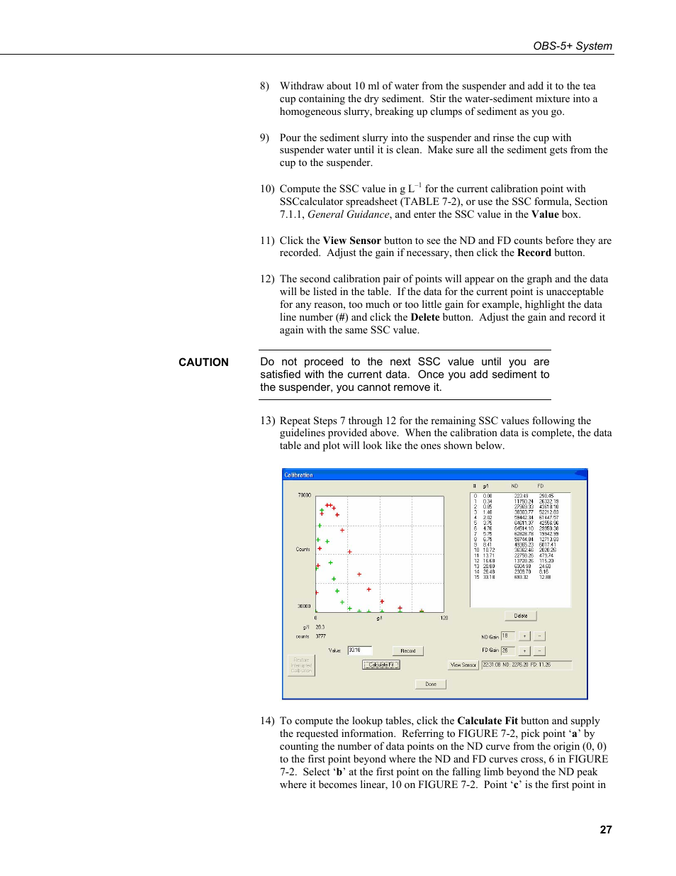 Campbell Scientific OBS-5+ Sediment Concentration Monitor and Pressure Sensor User Manual | Page 35 / 52