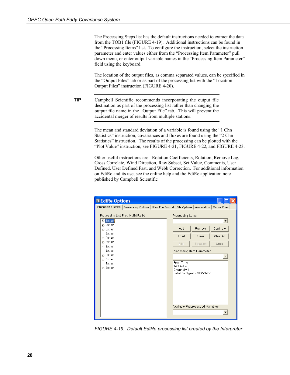 Campbell Scientific Open Path Eddy Covariance (OPEC) User Manual | Page 36 / 56