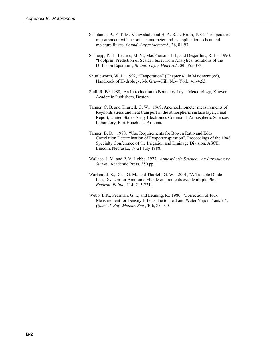 Campbell Scientific Open Path Eddy Covariance (OPEC) User Manual | Page 46 / 56