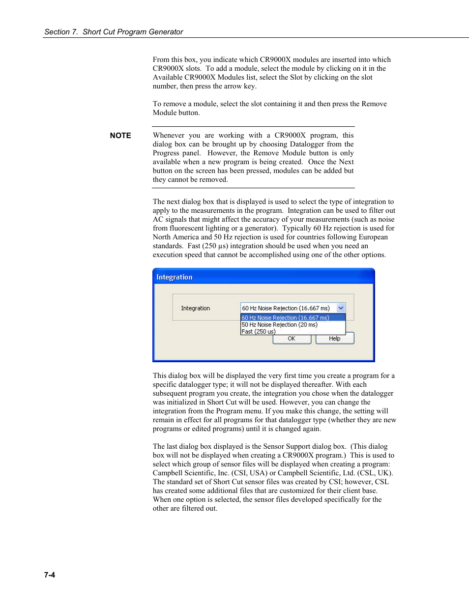 Campbell Scientific PC400 Datalogger Support Software User Manual | Page 120 / 254