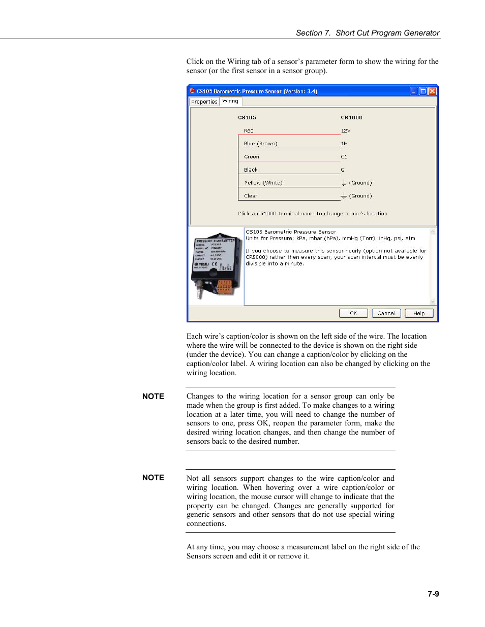 Campbell Scientific PC400 Datalogger Support Software User Manual | Page 125 / 254
