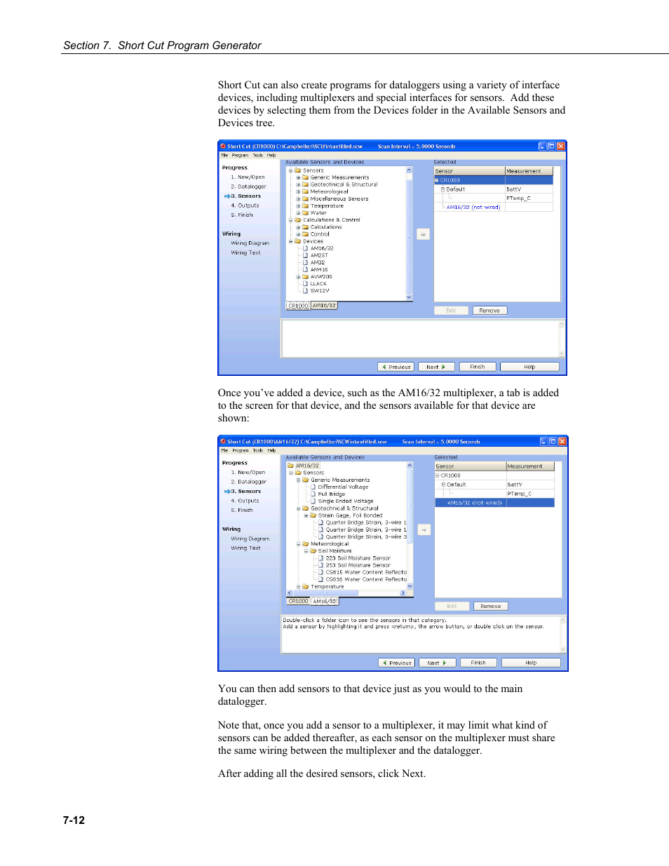 Campbell Scientific PC400 Datalogger Support Software User Manual | Page 128 / 254