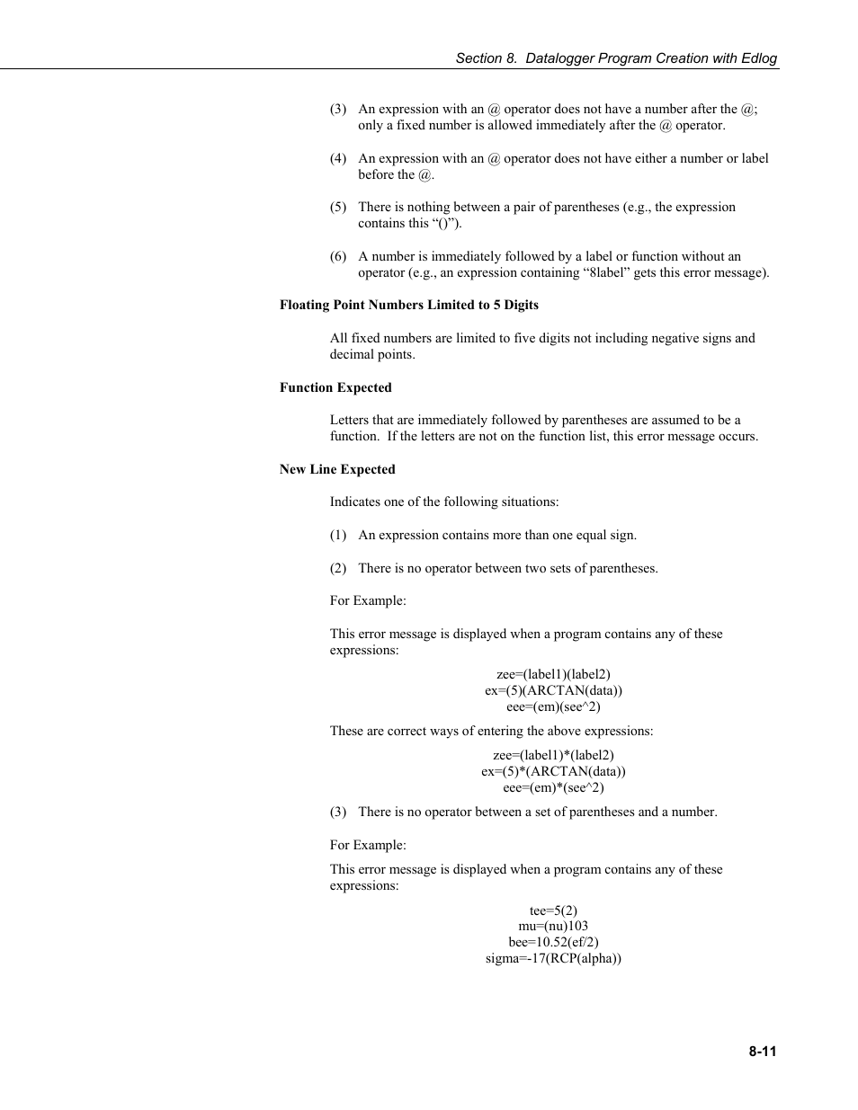 Campbell Scientific PC400 Datalogger Support Software User Manual | Page 147 / 254
