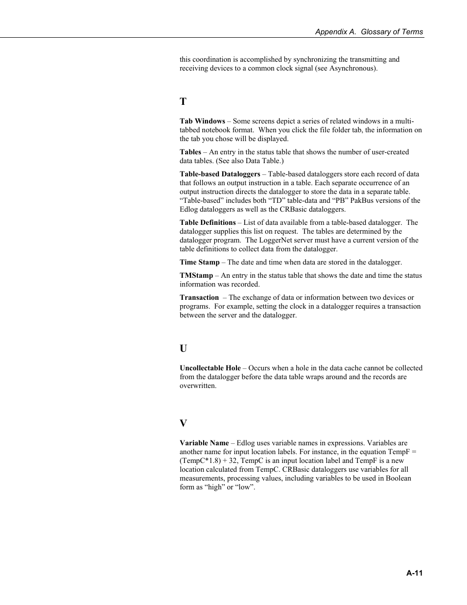 Campbell Scientific PC400 Datalogger Support Software User Manual | Page 223 / 254