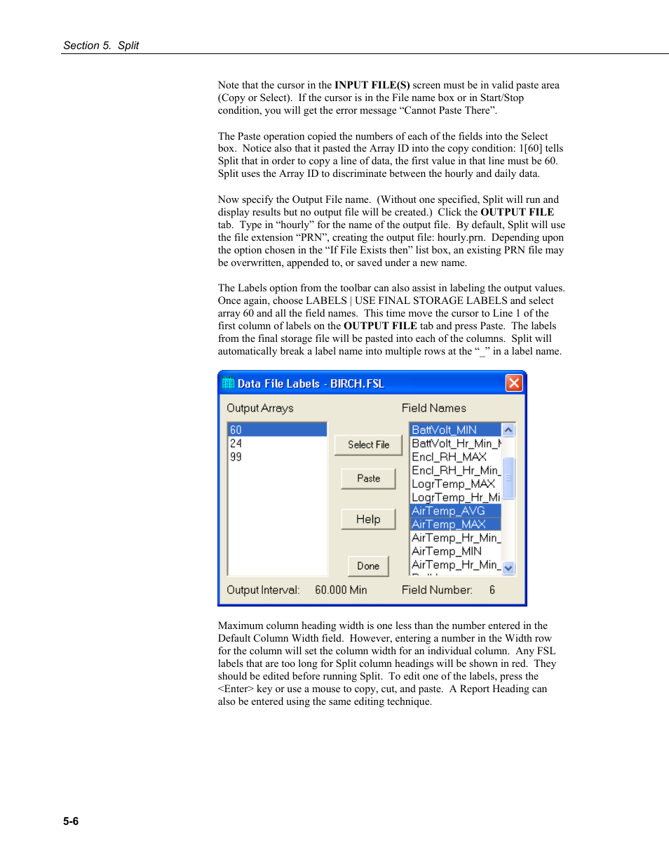 Campbell Scientific PC400 Datalogger Support Software User Manual | Page 54 / 254