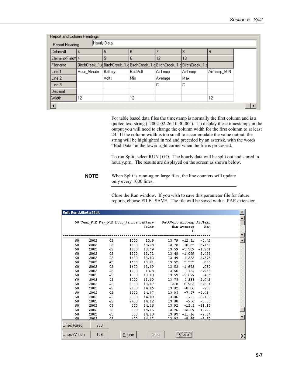 Campbell Scientific PC400 Datalogger Support Software User Manual | Page 55 / 254