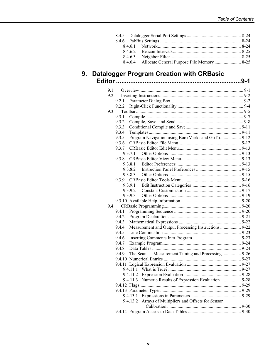 Datalogger program creation with crbasic editor -1 | Campbell Scientific PC400 Datalogger Support Software User Manual | Page 9 / 254