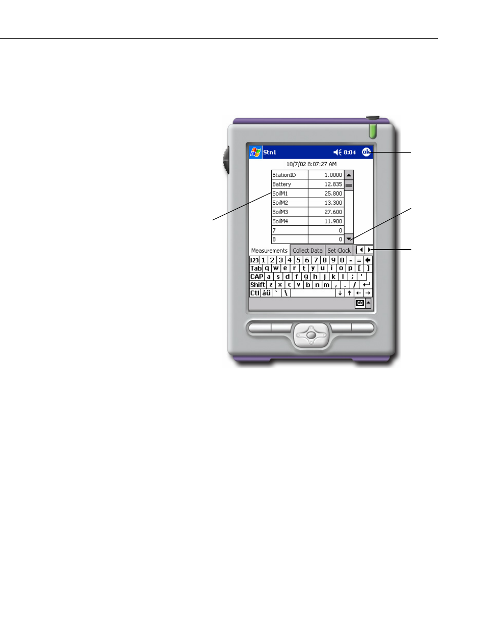 2 connecting to the station | Campbell Scientific PConnectCE Software for Pocket PC PDAs User Manual | Page 19 / 32