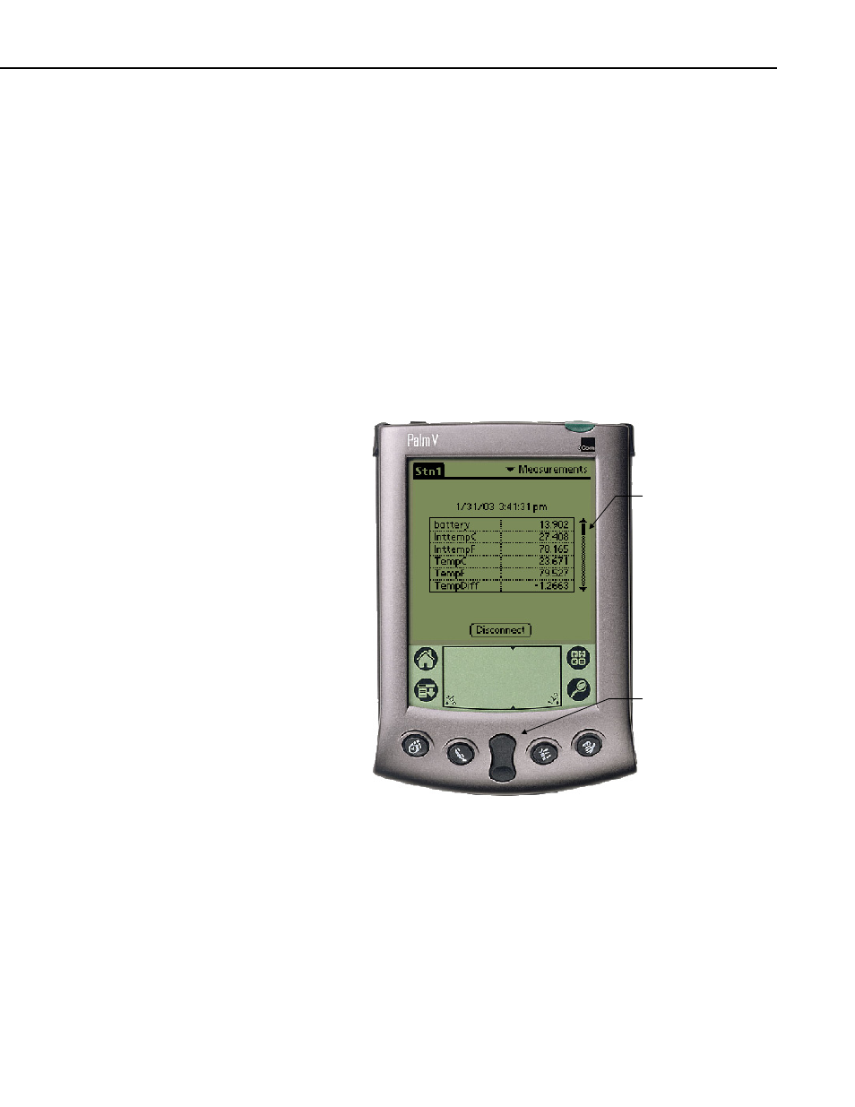 2 connecting to the station | Campbell Scientific PConnect Software for Palm™ OS PDAs User Manual | Page 17 / 30