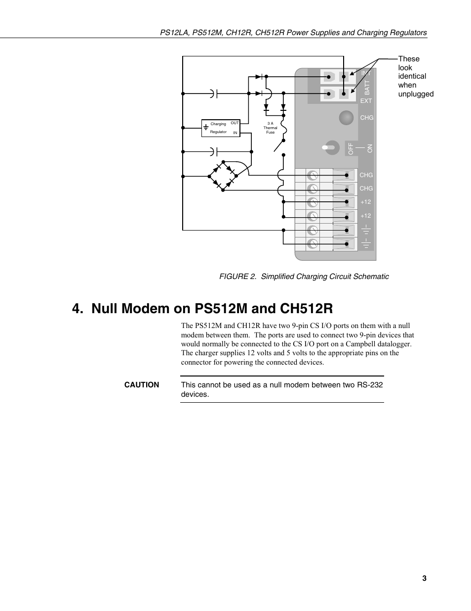 Null modem on ps512m and ch512r | Campbell Scientific PS12LA, PS512M, CH12R, CH512R Power Supplies/Regulators User Manual | Page 7 / 8
