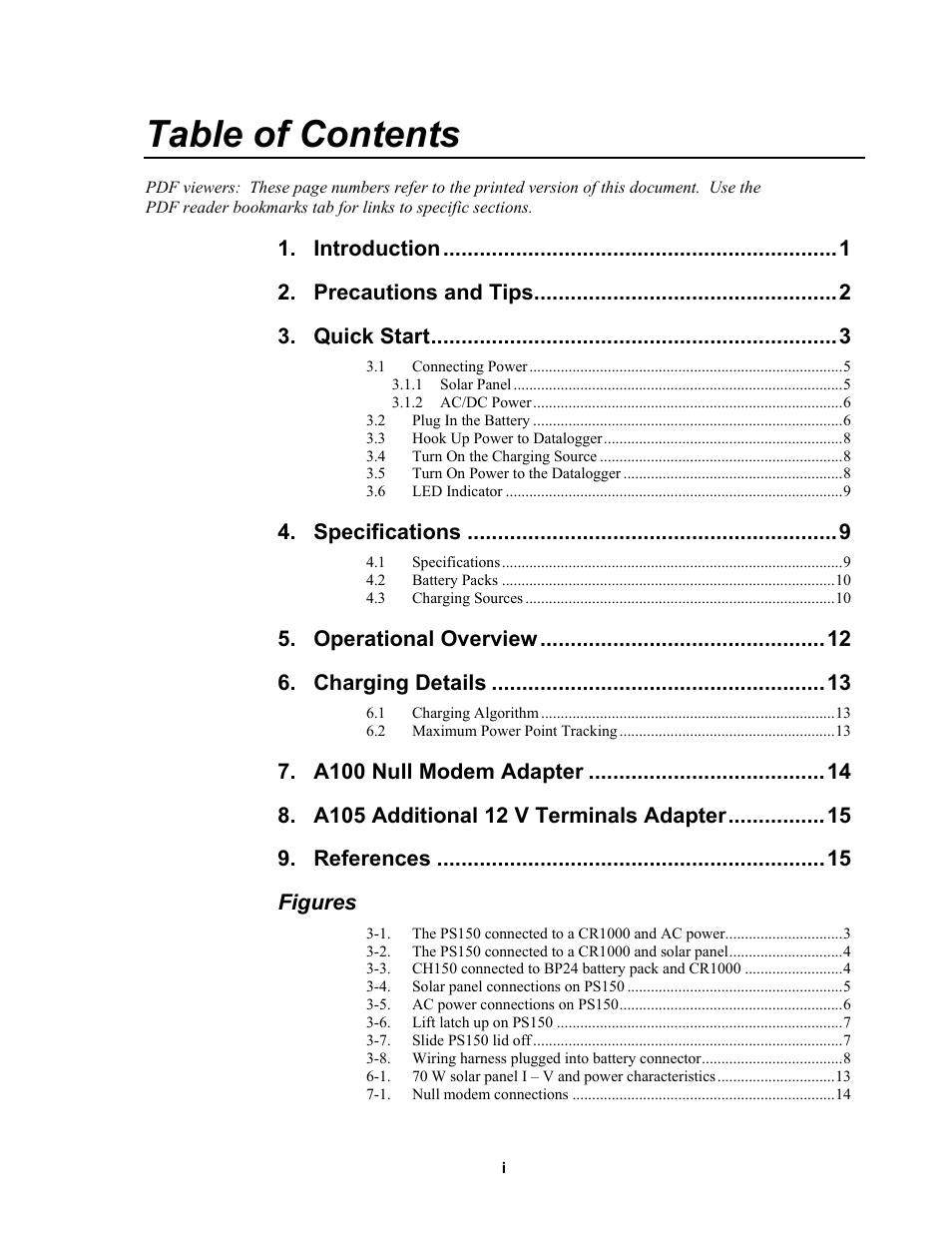 Campbell Scientific PS150/CH150 12 V Charging Regulators User Manual | Page 7 / 26
