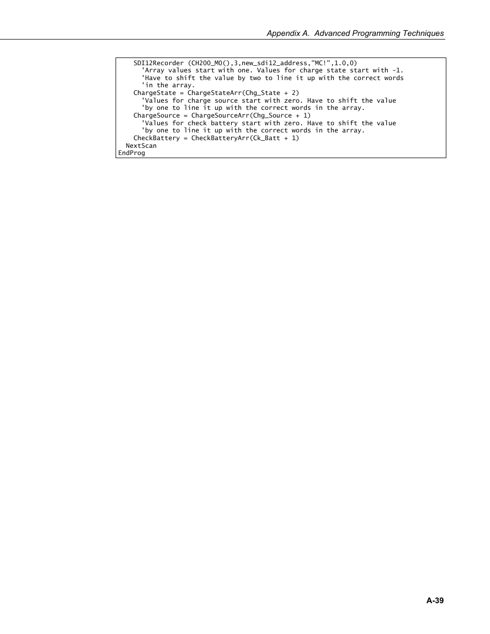 Campbell Scientific PS200/CH200 12 V Charging Regulators User Manual | Page 101 / 104
