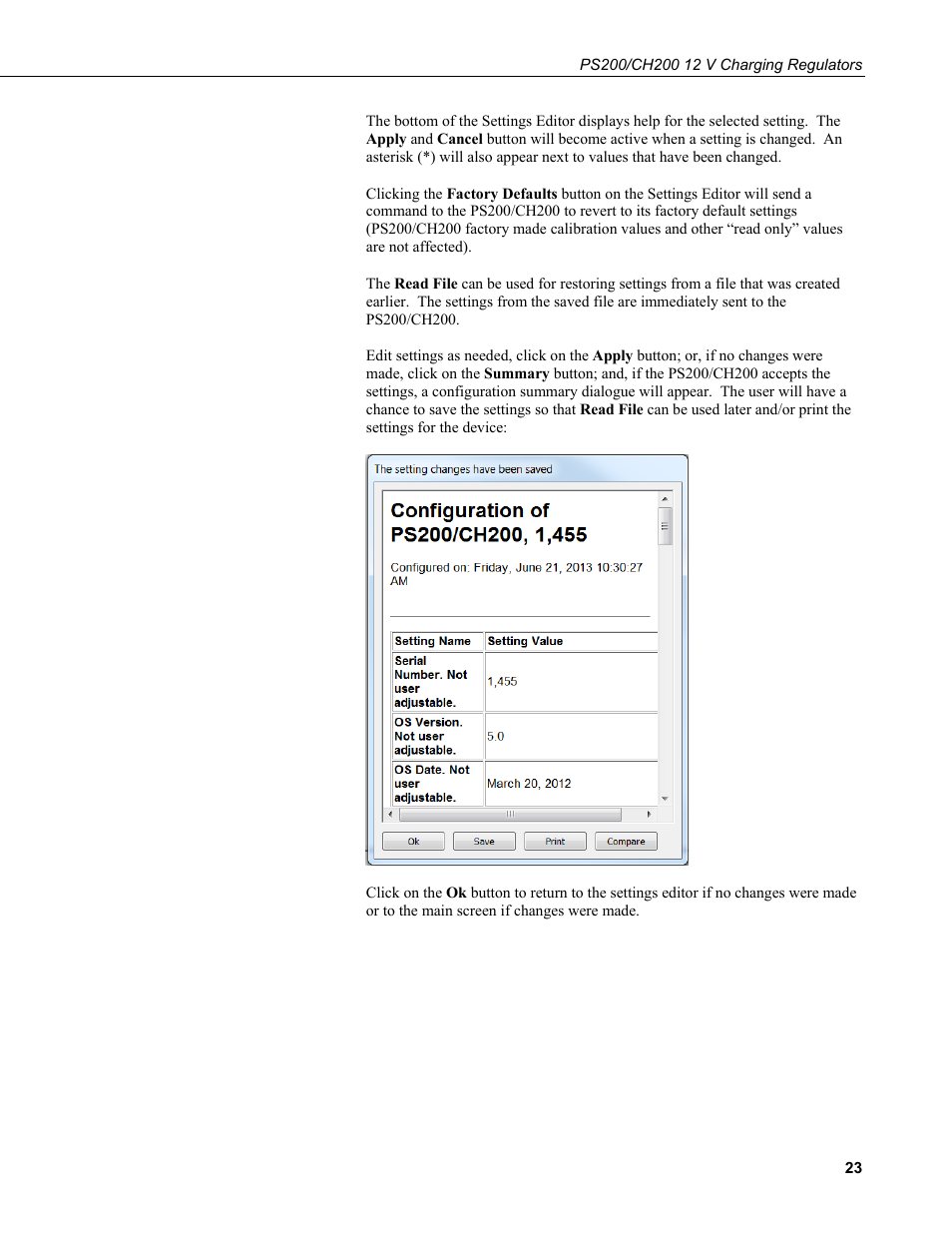 Campbell Scientific PS200/CH200 12 V Charging Regulators User Manual | Page 31 / 104