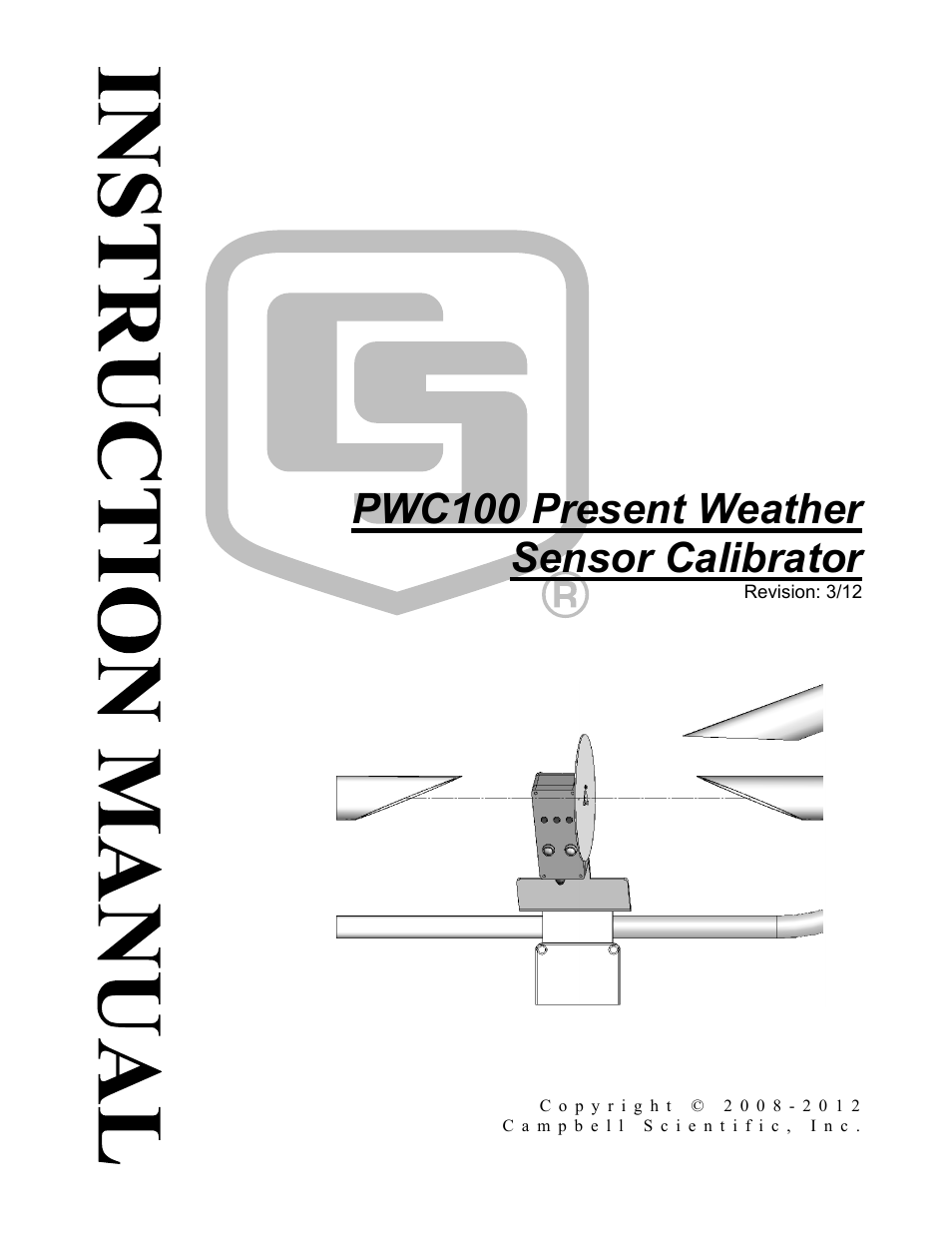 Campbell Scientific PWC100 Present Weather Sensor Calibrator User Manual | 22 pages