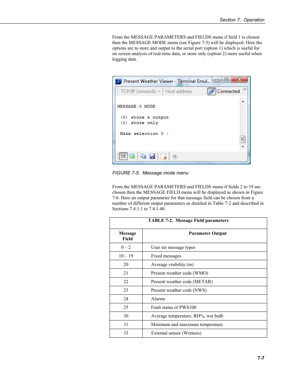 Campbell Scientific PWS100 Present Weather Sensor User Manual | Page 43 / 134