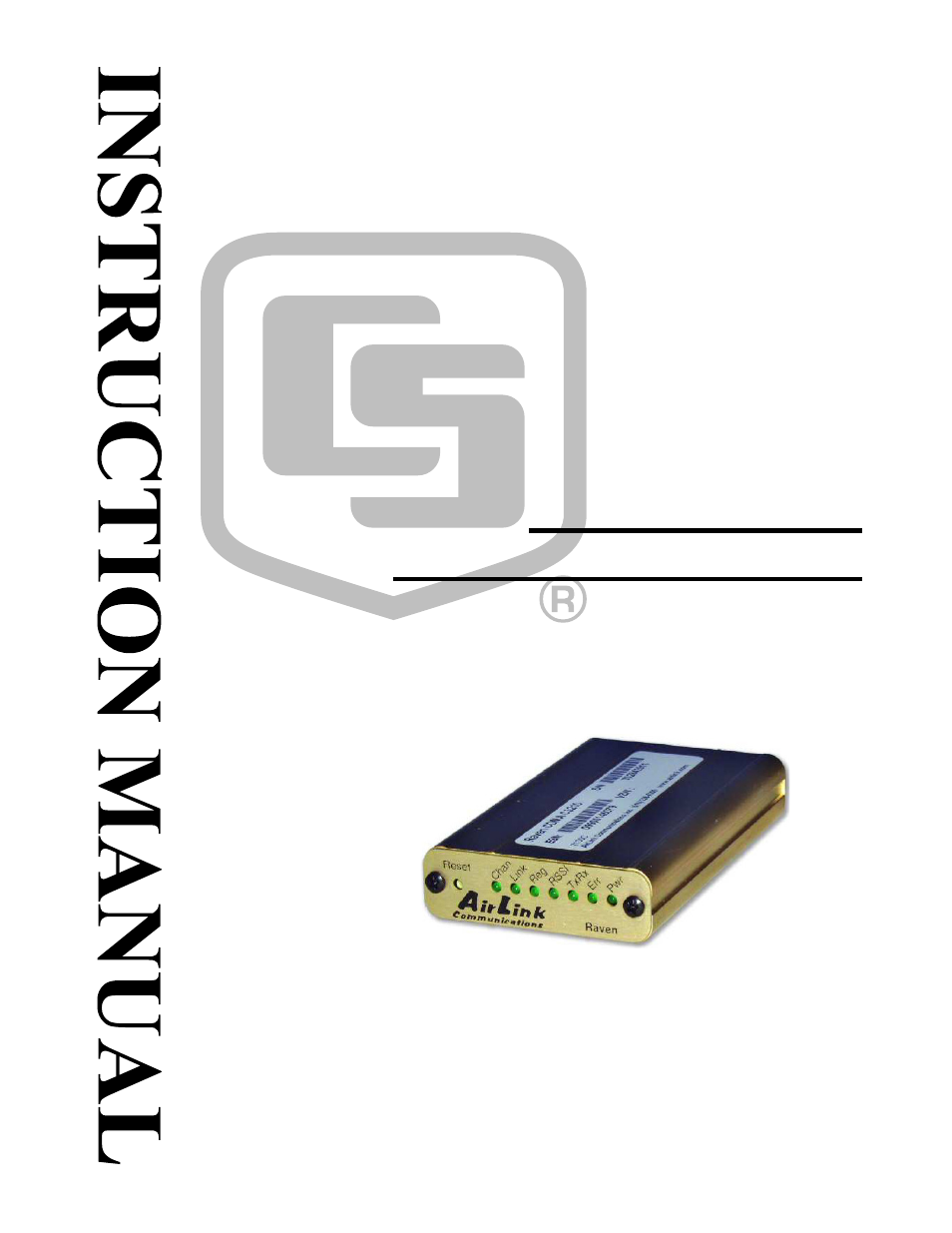 Campbell Scientific Raven100 CDMA Cellular Modem User Manual | 38 pages