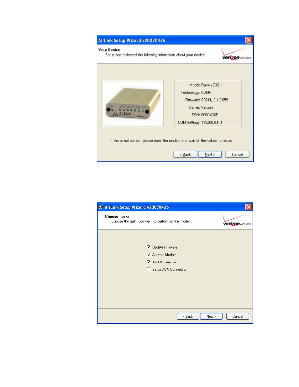 Campbell Scientific Raven100 CDMA Cellular Modem User Manual | Page 12 / 38