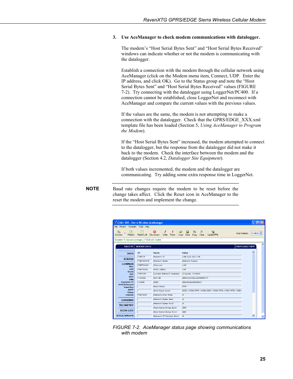 Campbell Scientific RavenXTG Sierra Wireless Cellular Modem User Manual | Page 31 / 54