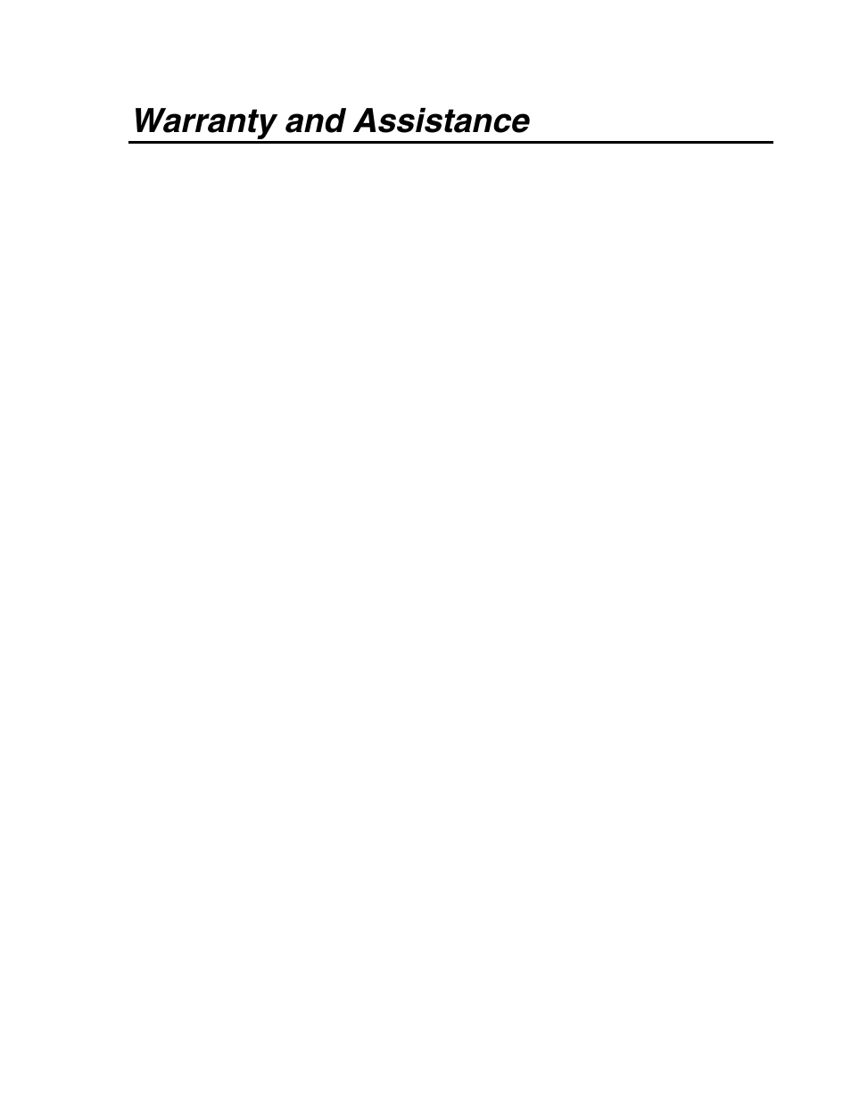 Warranty and assistance | Campbell Scientific Redwing100 CDMA Cellular Digital Modem User Manual | Page 2 / 14