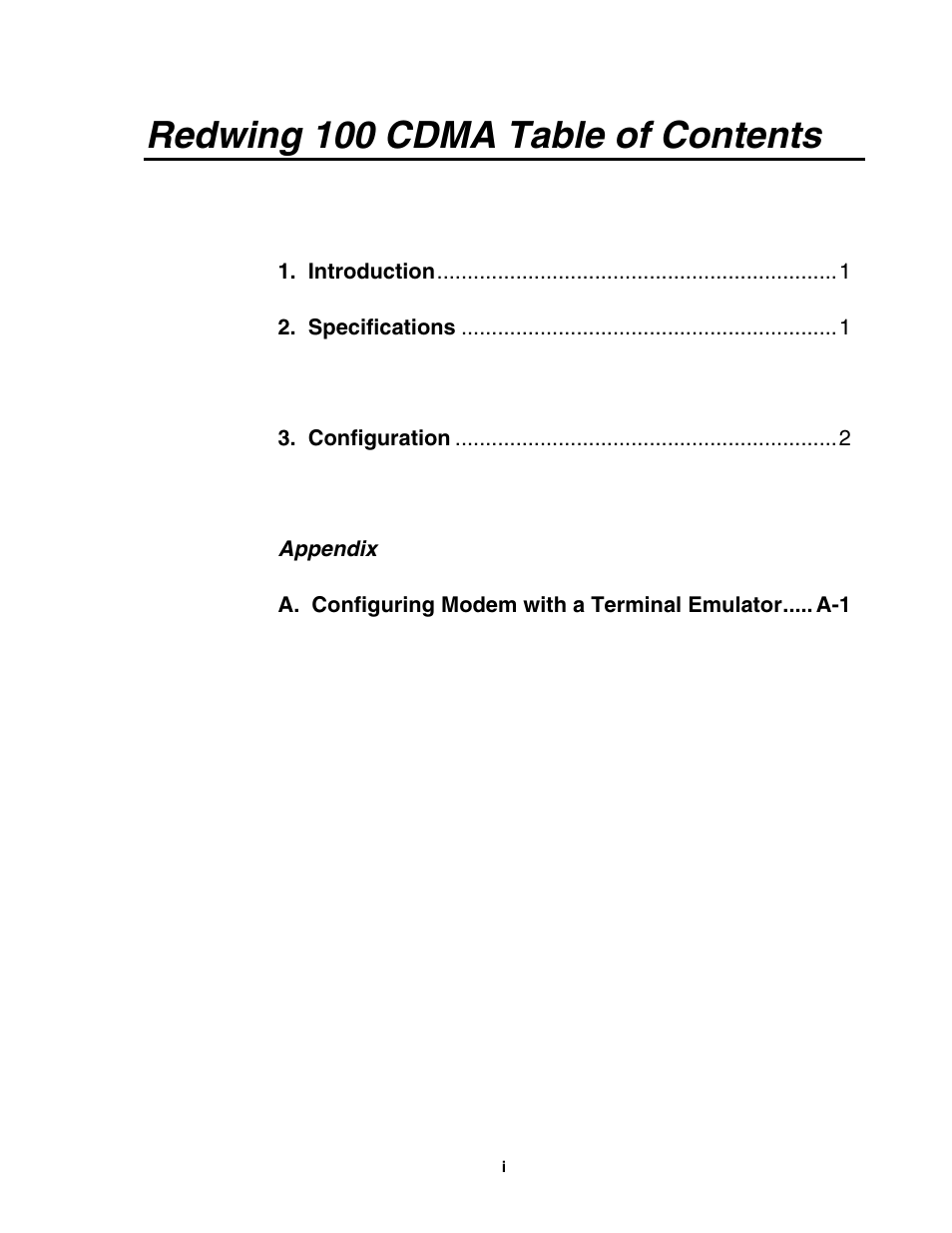 Campbell Scientific Redwing100 CDMA Cellular Digital Modem User Manual | Page 3 / 14