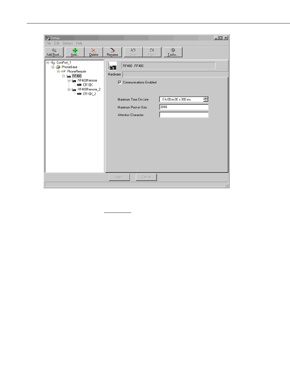 Campbell Scientific RF400/RF410/RF415 Spread Spectrum Radio/Modem User Manual | Page 68 / 90