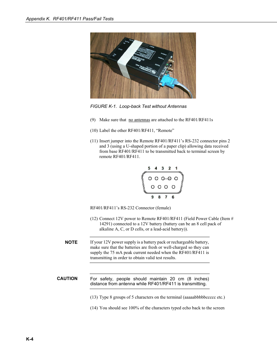 Campbell Scientific RF401-series and RF430-series Spread Spectrum Data Radios/Modems User Manual | Page 106 / 126