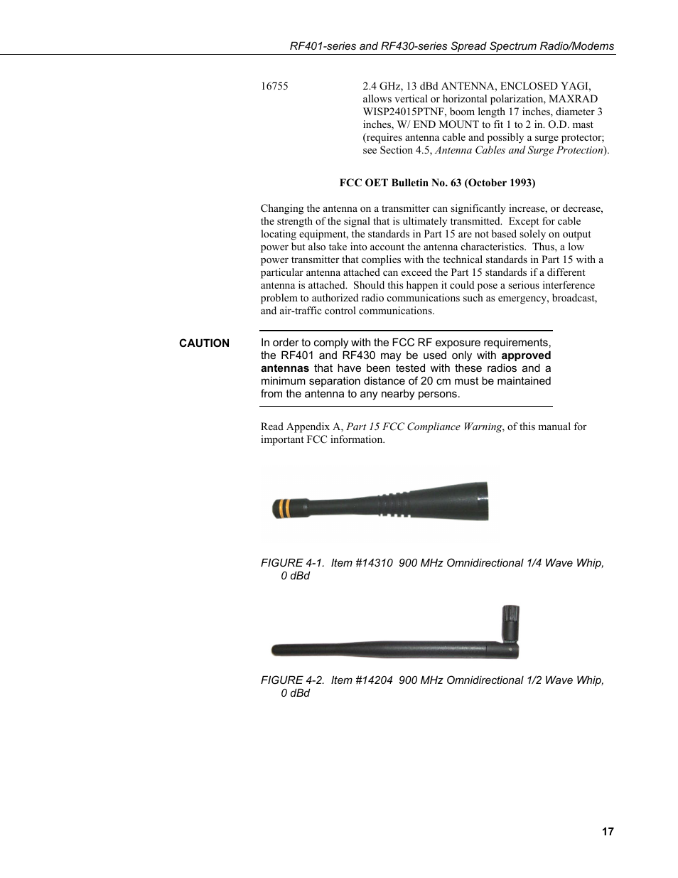 Figure 4-1 | Campbell Scientific RF401-series and RF430-series Spread Spectrum Data Radios/Modems User Manual | Page 29 / 126