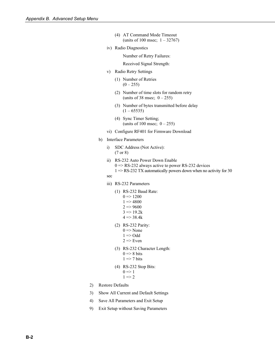 Campbell Scientific RF401-series and RF430-series Spread Spectrum Data Radios/Modems User Manual | Page 54 / 126