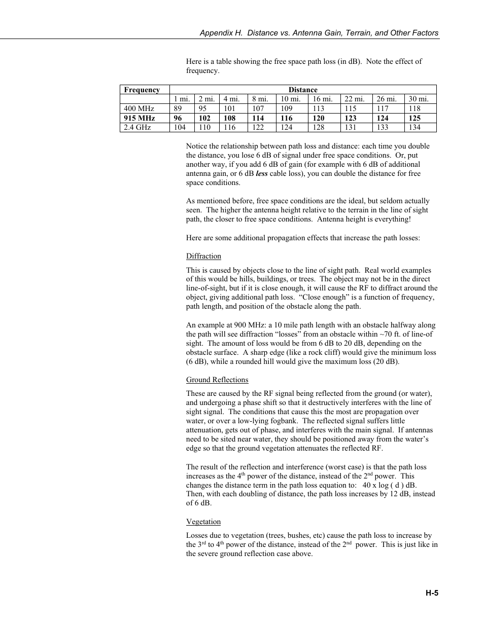 Campbell Scientific RF401-series and RF430-series Spread Spectrum Data Radios/Modems User Manual | Page 87 / 126