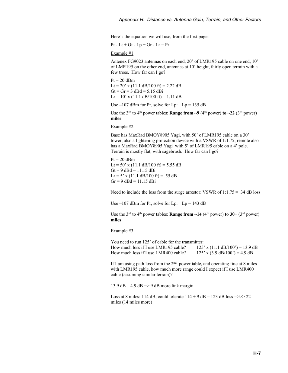 Campbell Scientific RF401-series and RF430-series Spread Spectrum Data Radios/Modems User Manual | Page 89 / 126