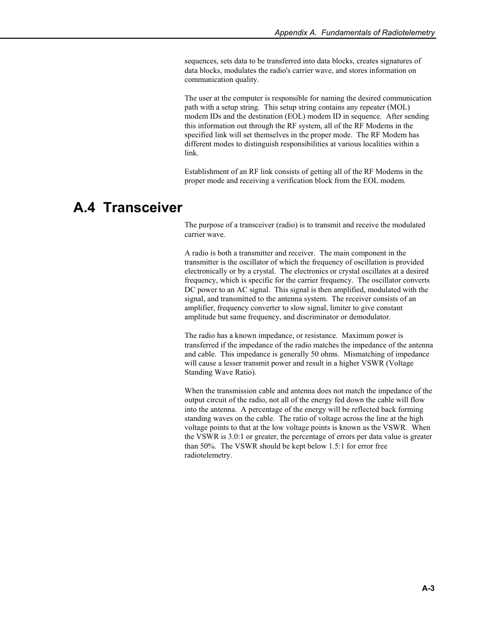 A.4 transceiver | Campbell Scientific RF500M Radio Modem User Manual | Page 29 / 36