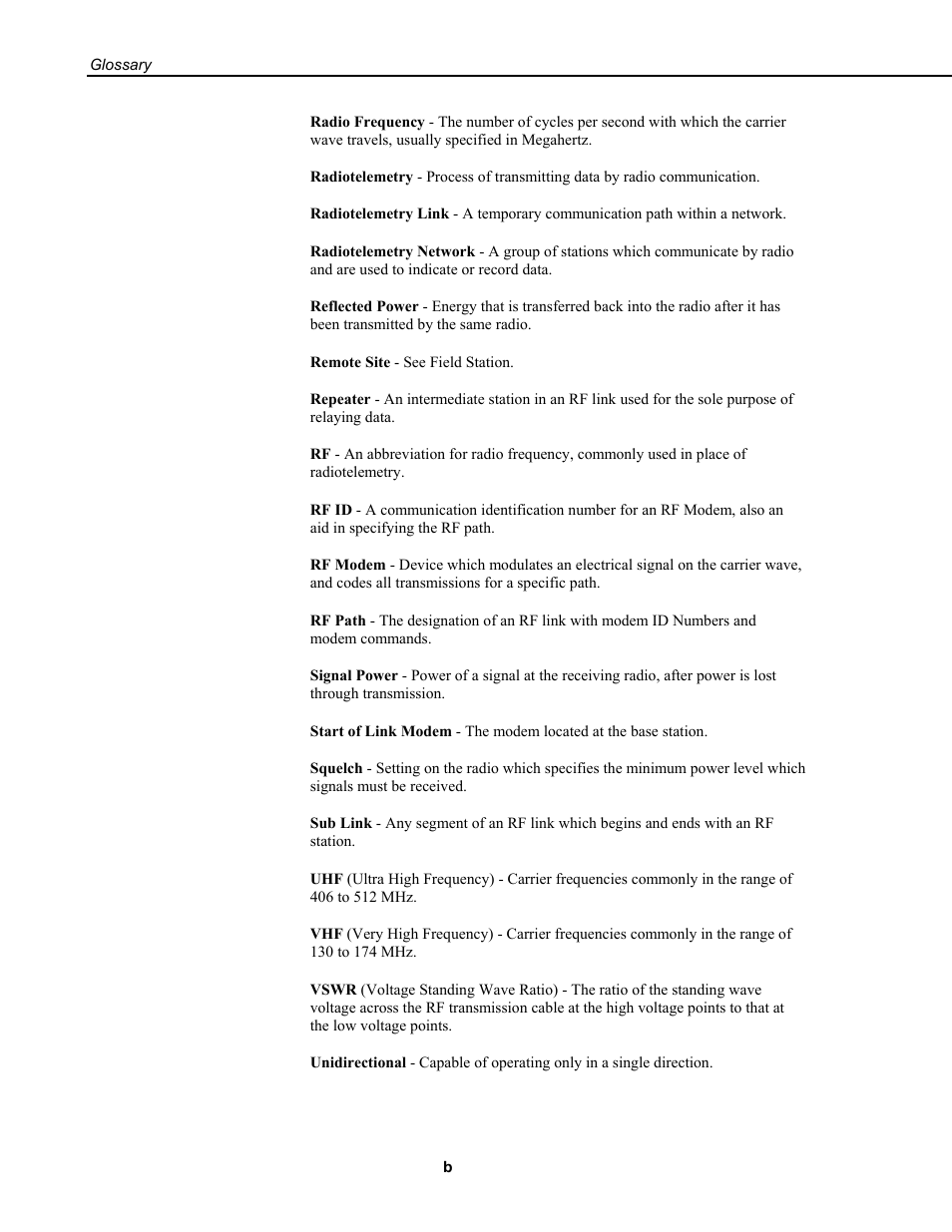 Campbell Scientific RF500M Radio Modem User Manual | Page 34 / 36