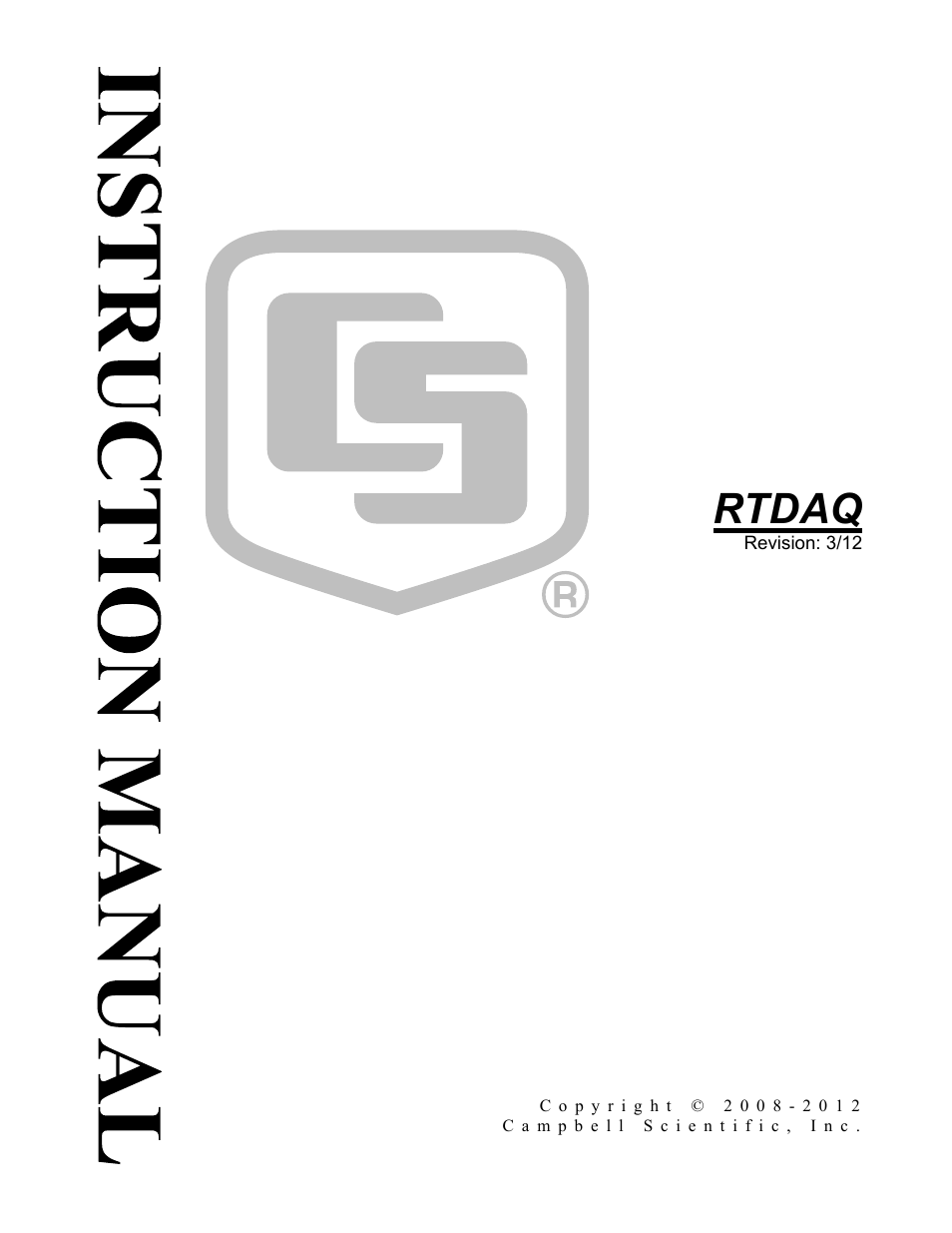 Campbell Scientific RTDAQ Software User Manual | 368 pages