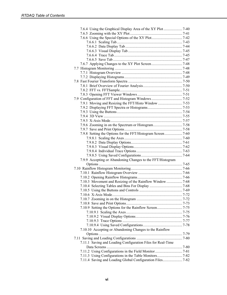 Campbell Scientific RTDAQ Software User Manual | Page 10 / 368