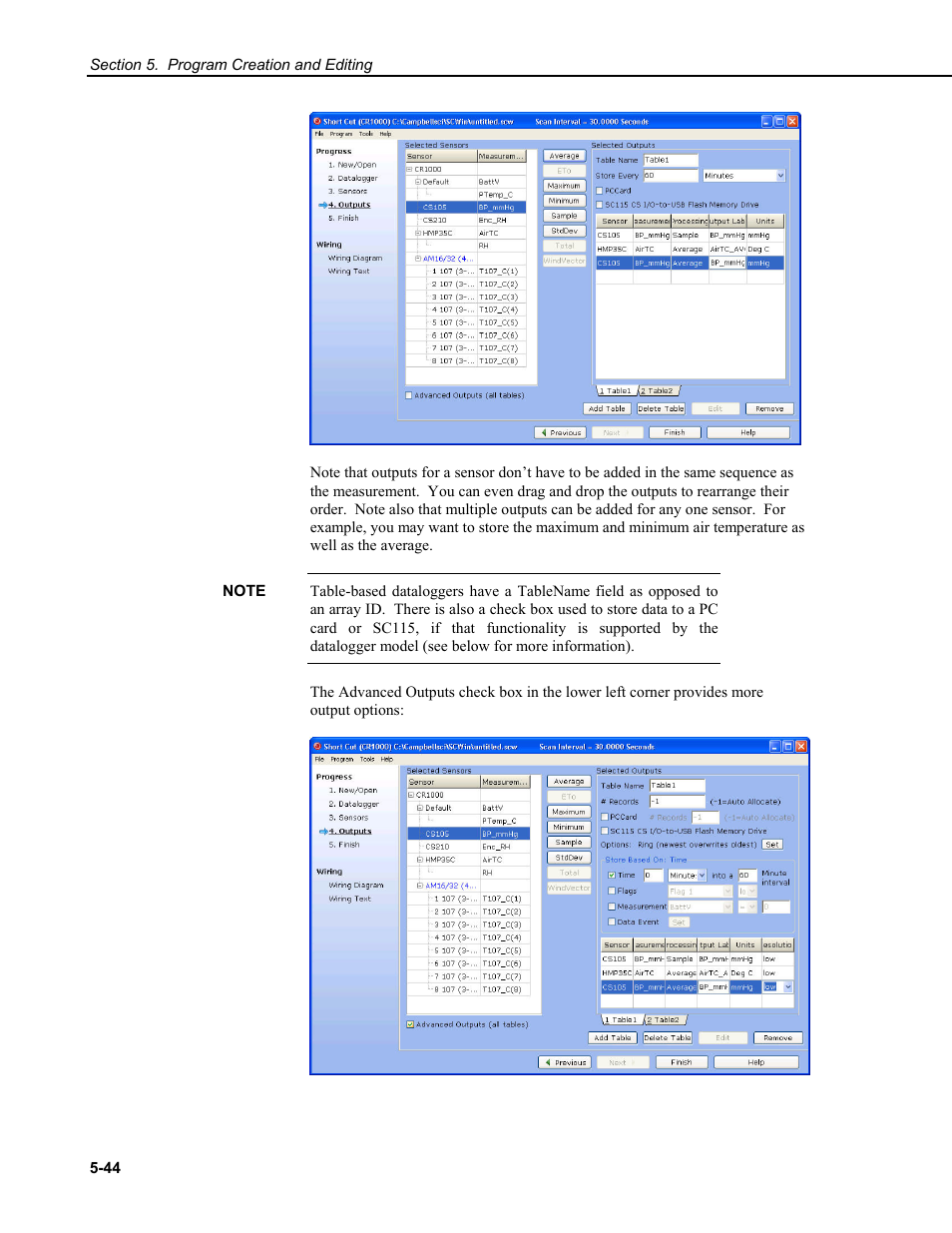 Campbell Scientific RTDAQ Software User Manual | Page 104 / 368