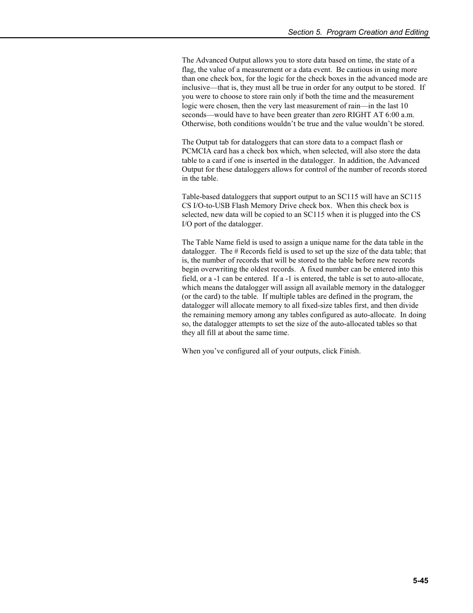 Campbell Scientific RTDAQ Software User Manual | Page 105 / 368