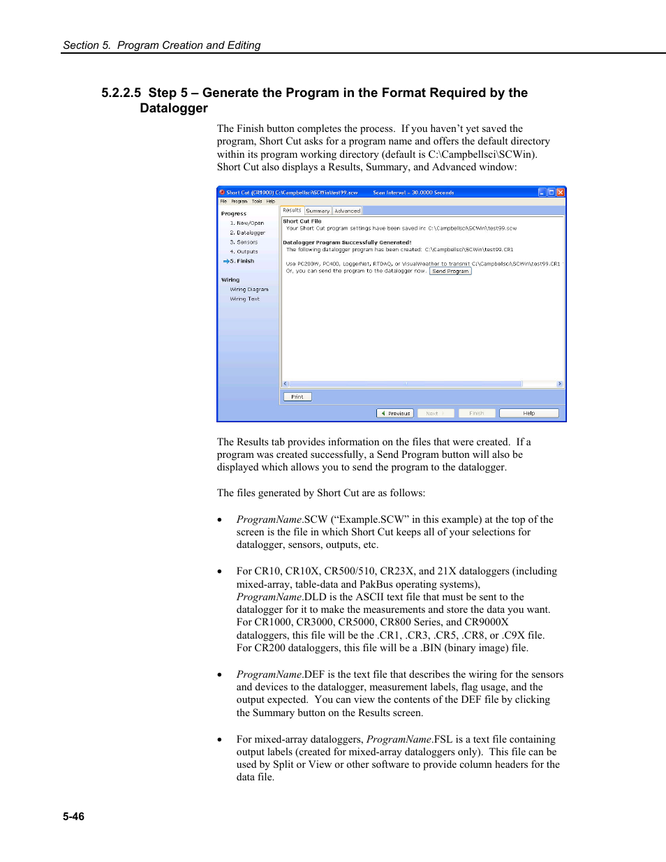 Campbell Scientific RTDAQ Software User Manual | Page 106 / 368