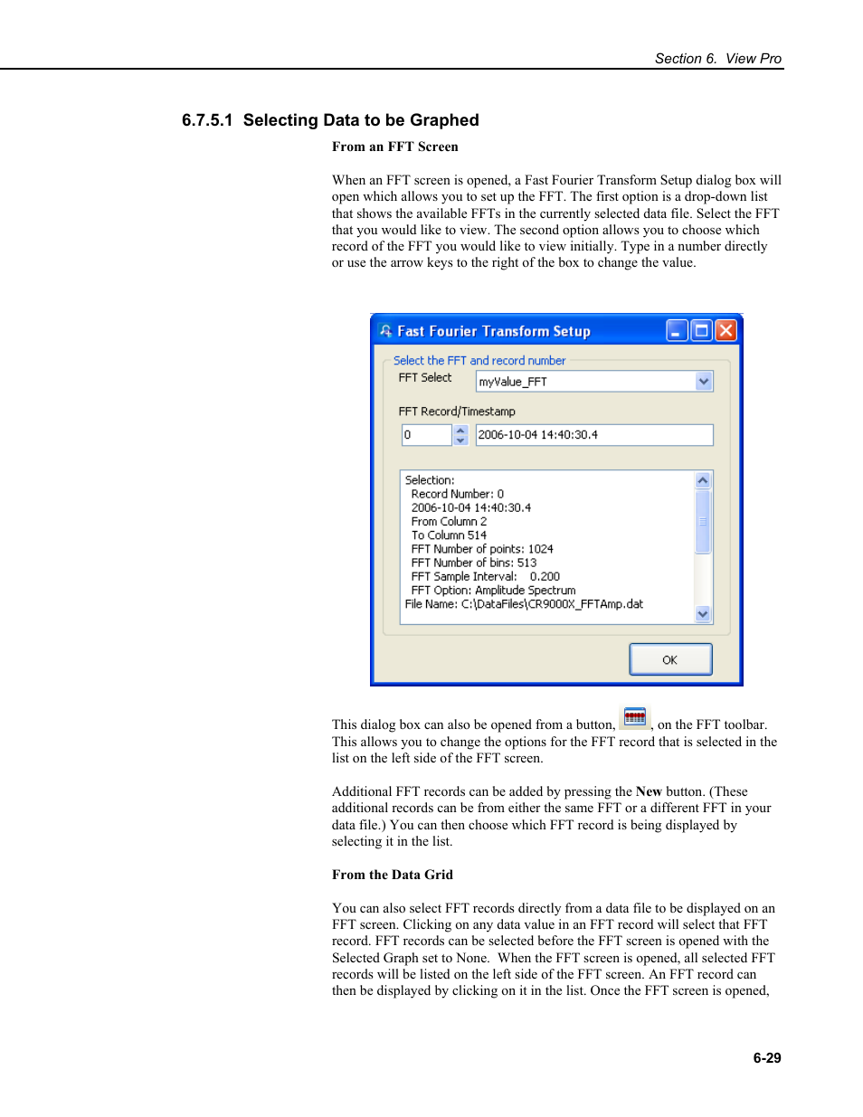 1 selecting data to be graphed | Campbell Scientific RTDAQ Software User Manual | Page 147 / 368