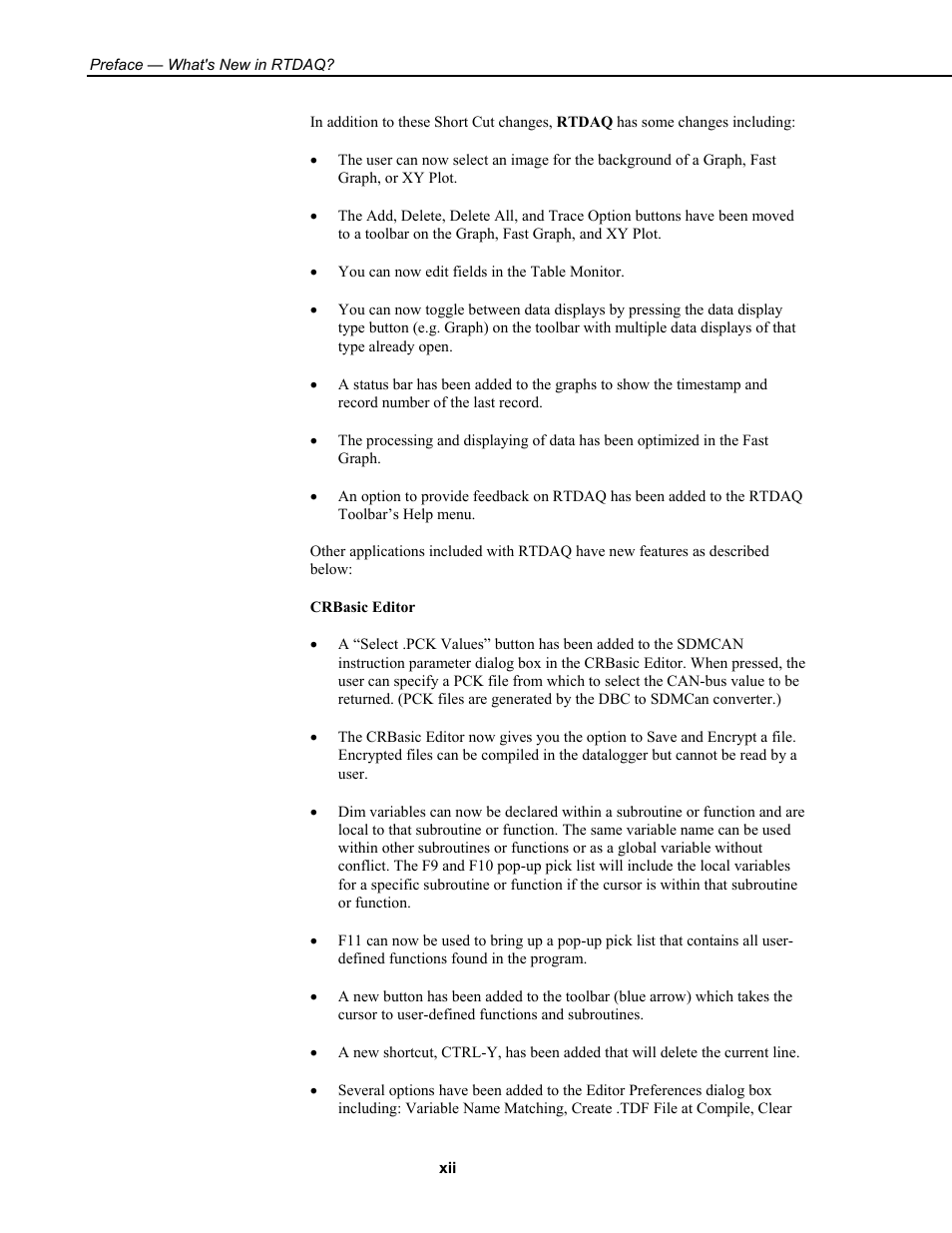 Campbell Scientific RTDAQ Software User Manual | Page 16 / 368