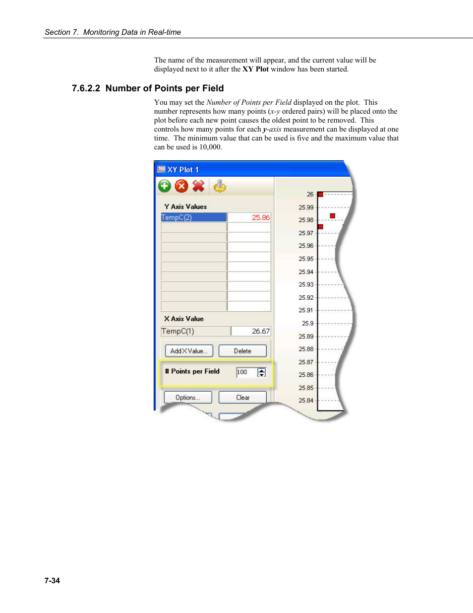 2 number of points per field | Campbell Scientific RTDAQ Software User Manual | Page 186 / 368
