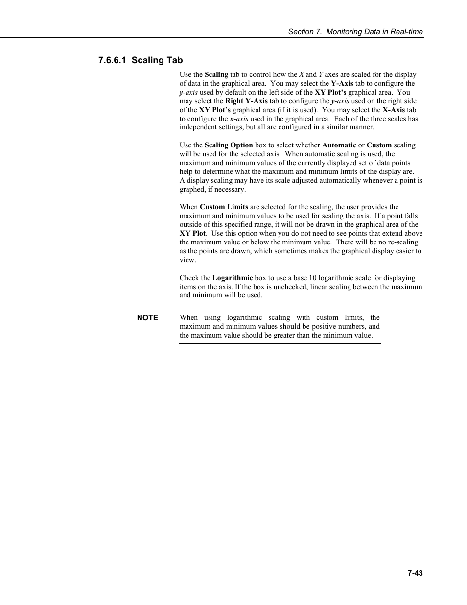 1 scaling tab | Campbell Scientific RTDAQ Software User Manual | Page 195 / 368