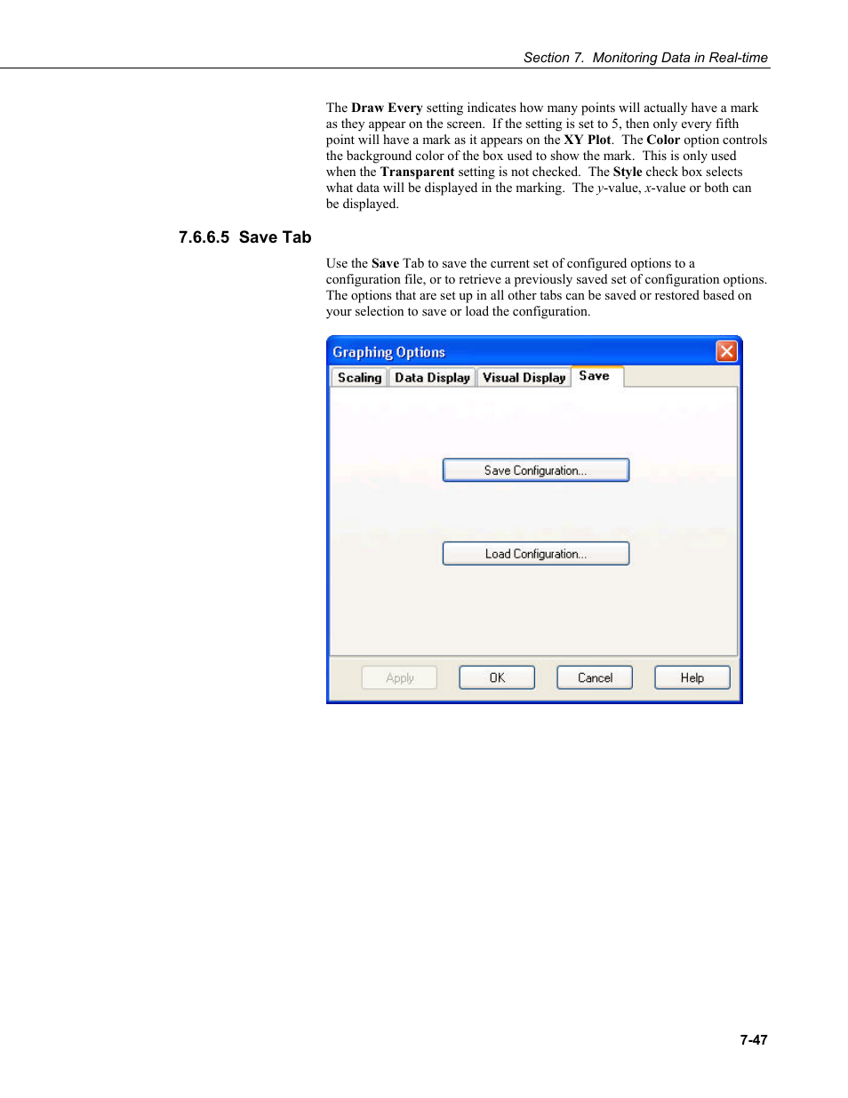 5 save tab | Campbell Scientific RTDAQ Software User Manual | Page 199 / 368