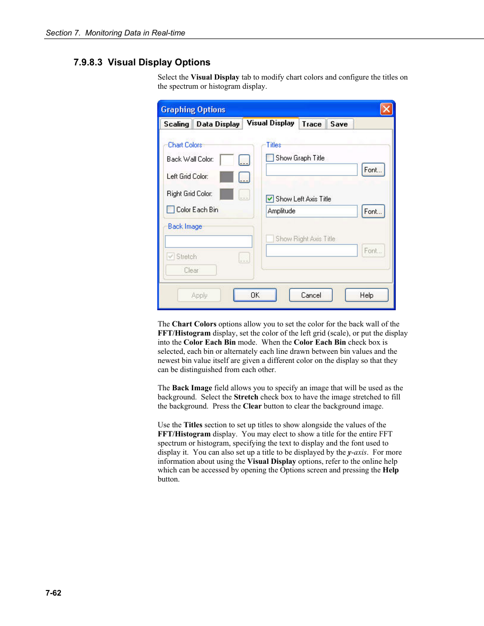 3 visual display options | Campbell Scientific RTDAQ Software User Manual | Page 214 / 368